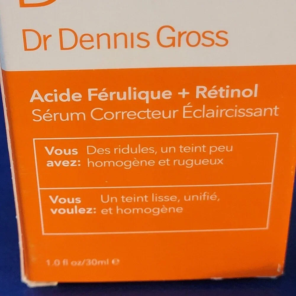 NIB Dr Dennis Gross Ferulic + Retinol Brightening Serum
